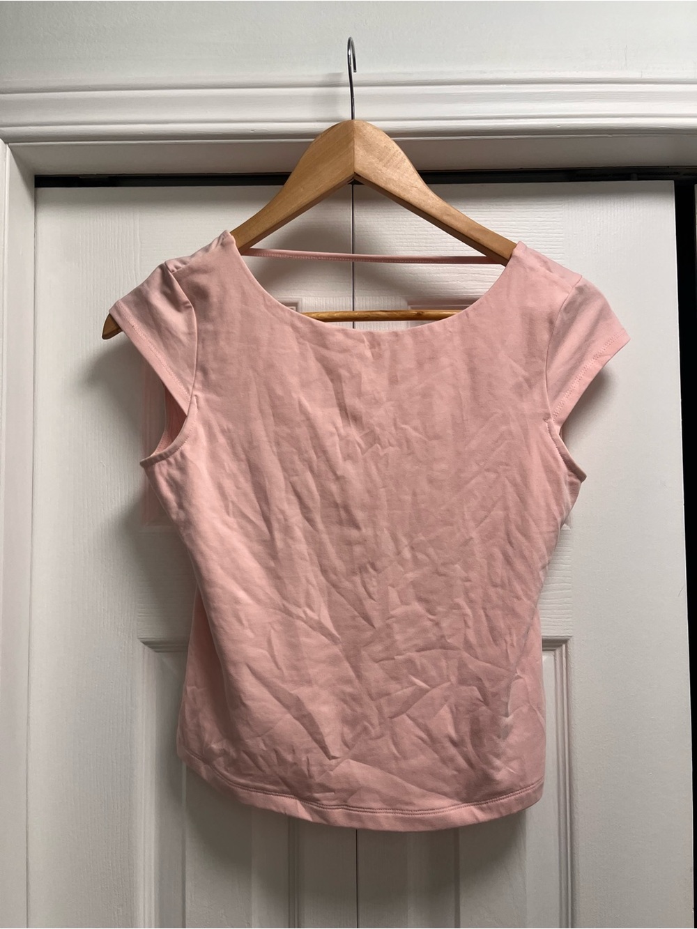 Garage Light Pink backless Top